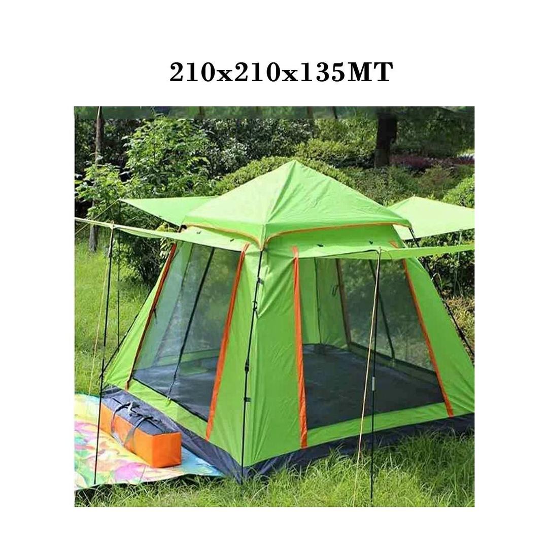 Large Camping Tent 3 4 Person Weatherproof Family Tent, Ideal for Parties, Picnics, and Outdoor Adve