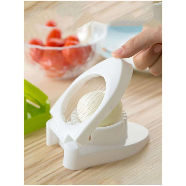 Stainless Steel Egg Slicer For Boiled Eggs - Durable Wire Cutter For Home Use