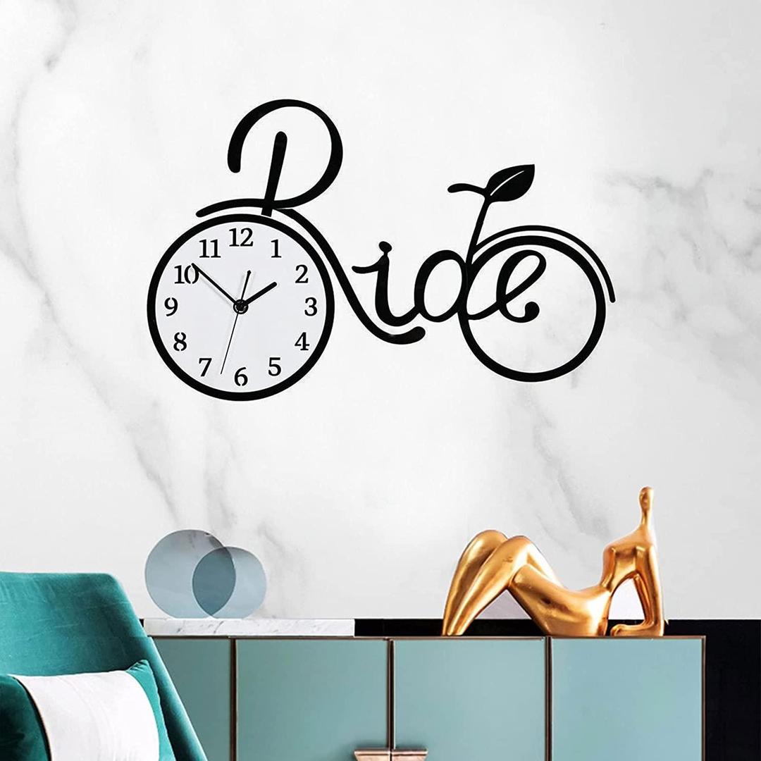 Acrylic Premium Big Cycle Wall Clock