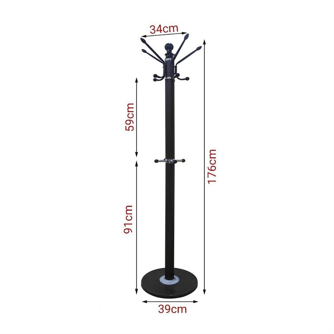 Modern Marble Base Clothes Coat Rack Hanger Stand