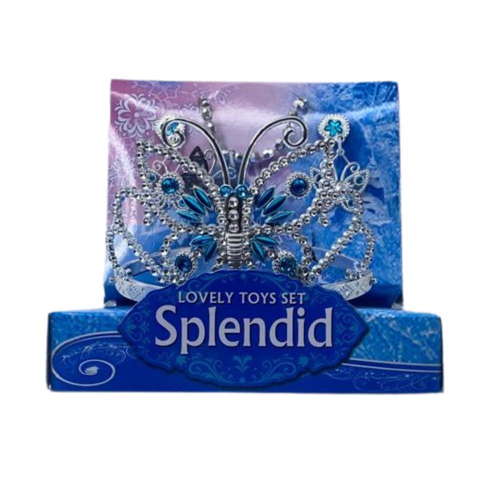 Splendid Butterfly Tiara & Necklace