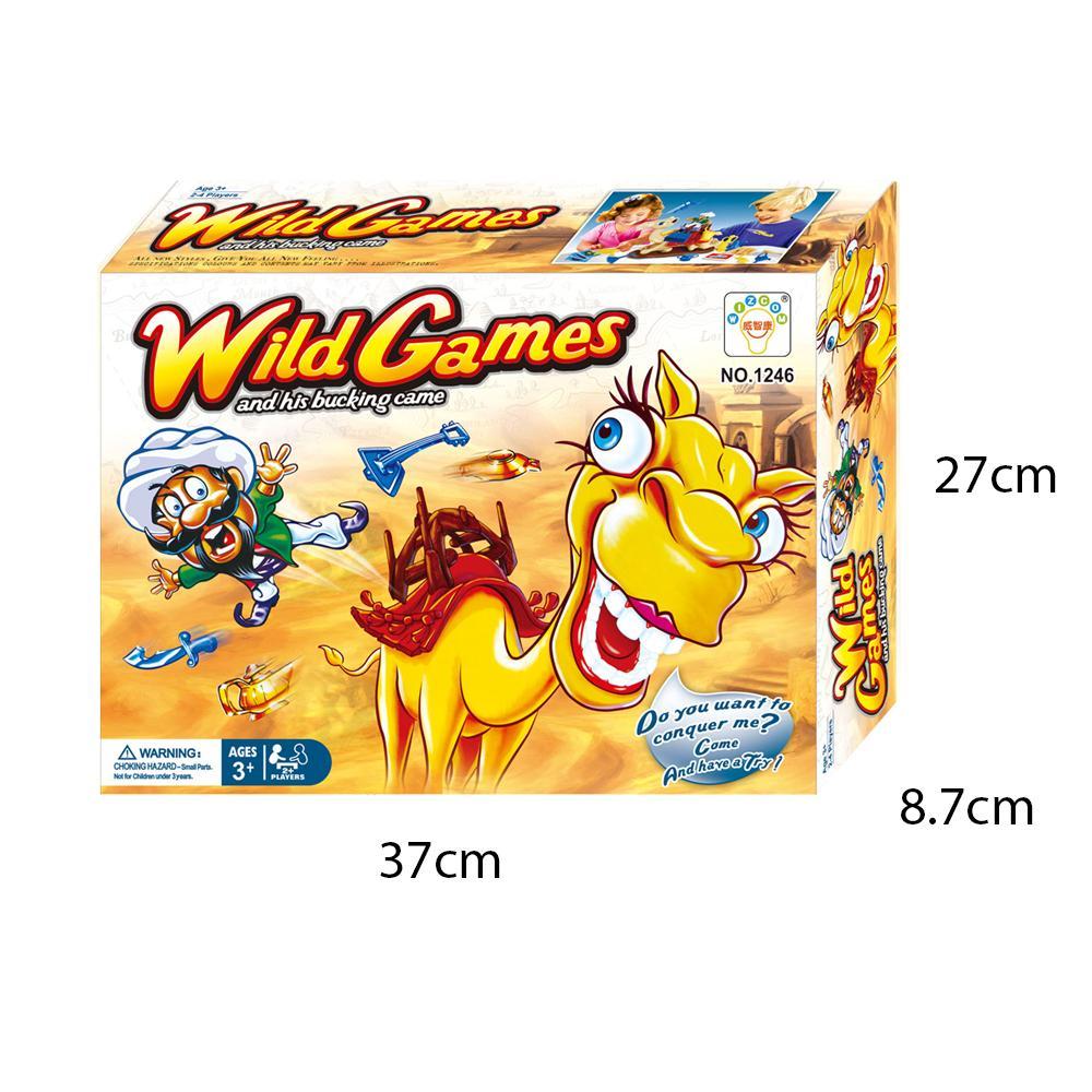 Wild Games and His Bucking Camel - for Ages 3+