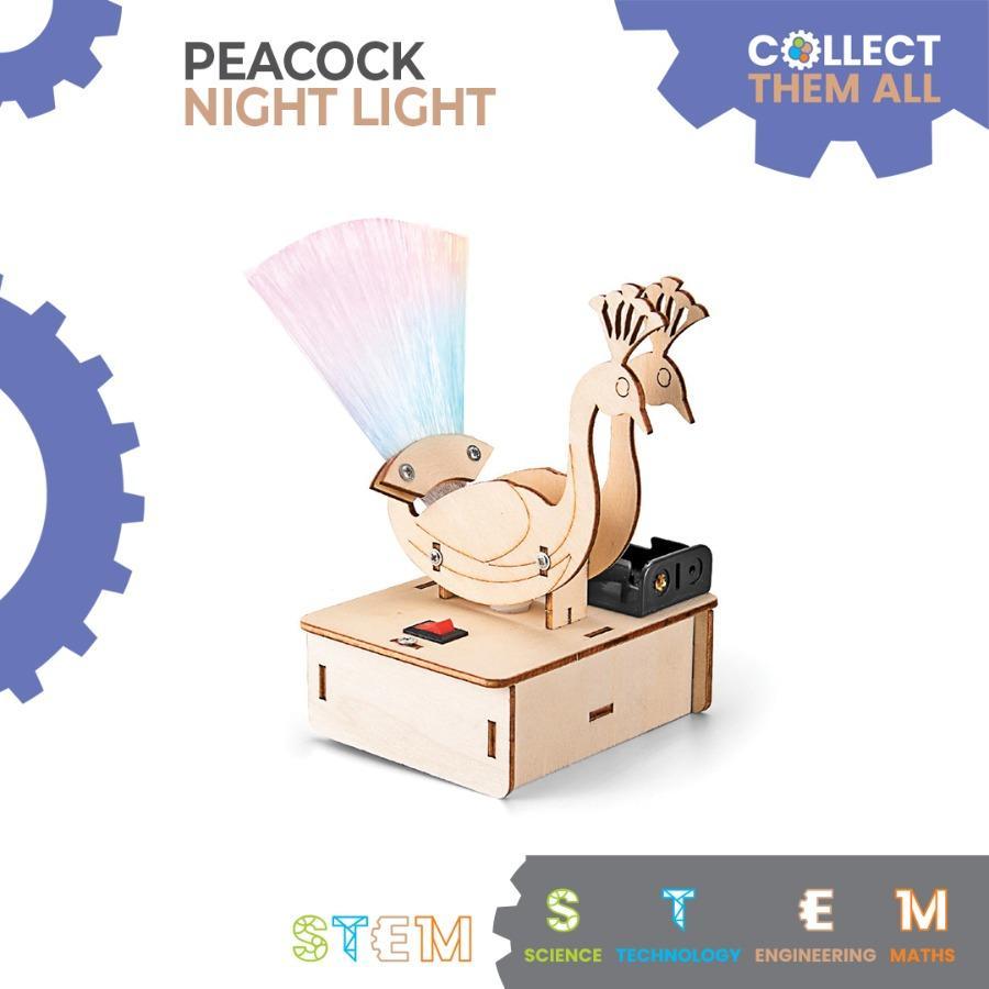 Luminous Peacock Stem Toys