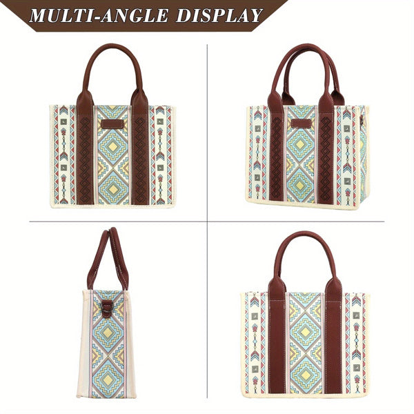 Bohemian Women's Tote Bag 3-Piece Set - Lightweight And Versatile Tote Bag With Adjustable Shoulder Straps, - No Delivery On Weekends - Prohibited Sales Platforms - Temu, Walmart